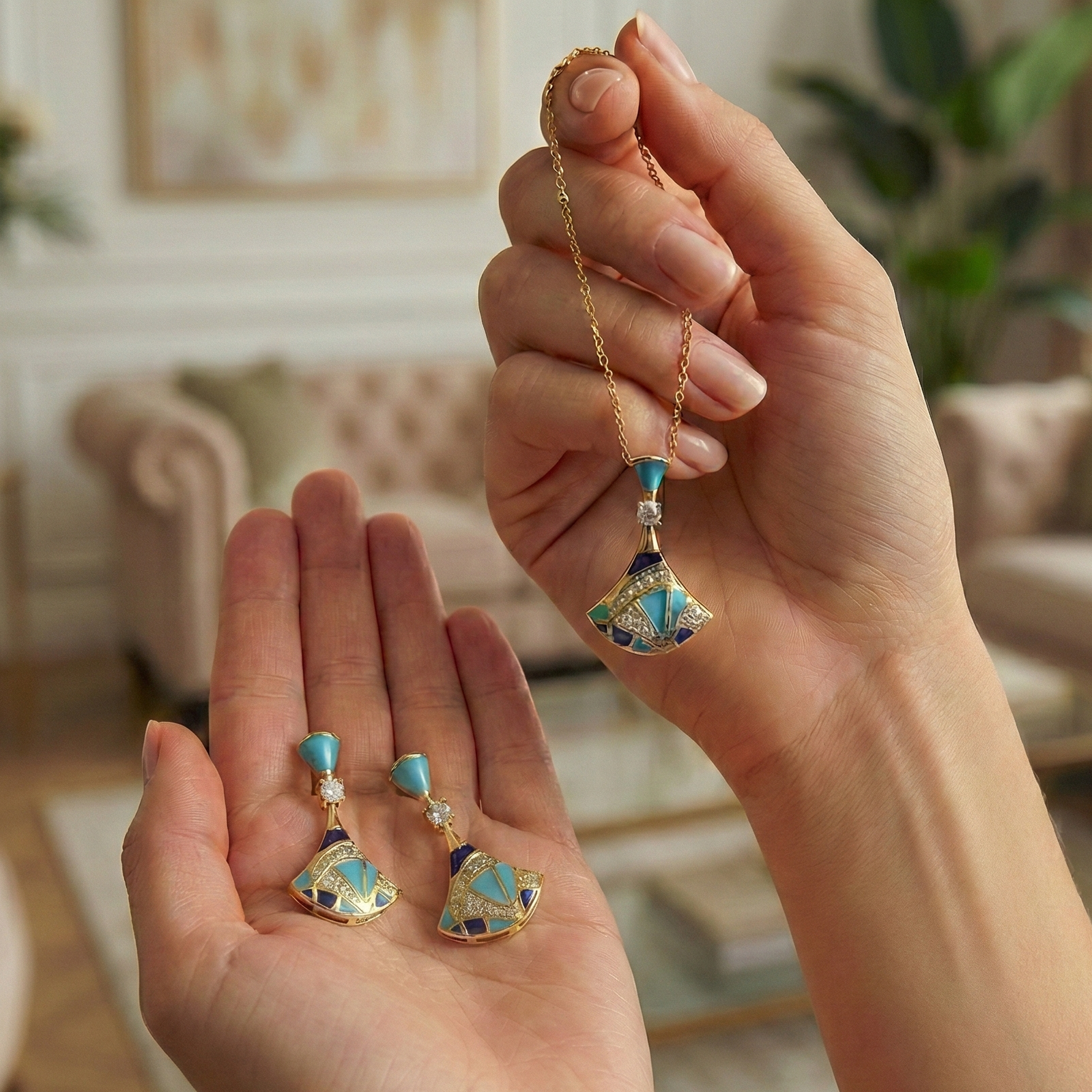 Bulgari Diva's Dream Set M2 – Geometric Mosaic Edition - Image 3