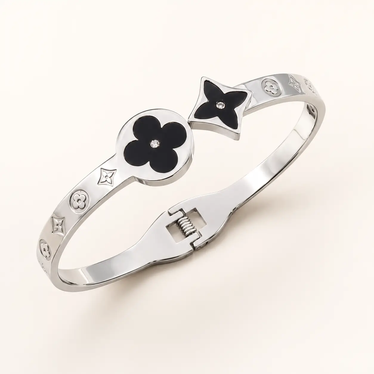 Bracelet Louis Vuitton Color Blossom – Silver Tone